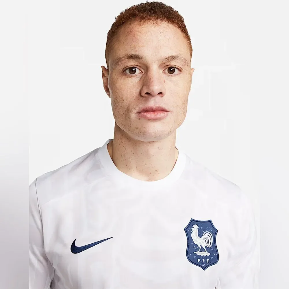 Nike FFF France Soccer Jersey World Cup Away Top